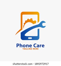 Phone care logo design inspiration