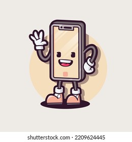 Phone Cartoon Charater Android Smart