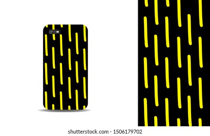 phone case abstract colorful vector design template. eps10