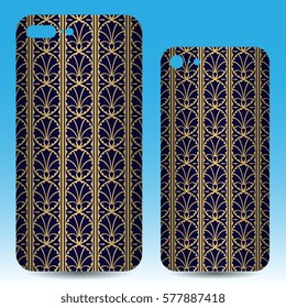 Phone case back design. Vintage decorative elements. Hand drawn background. Islam, Arabic, Indian, ottoman motifs.