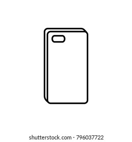 Phone case icon, vector illustration