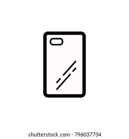 Phone Case Icon, Vector Illustration