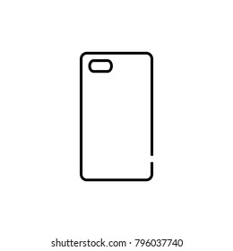 Phone case icon, vector illustration