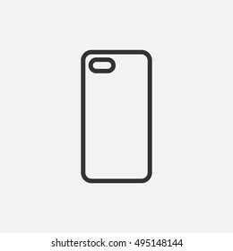 Phone Case Icon Without Camera