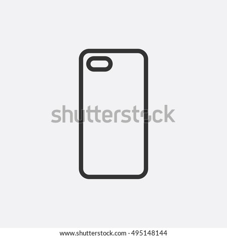 phone case icon without camera