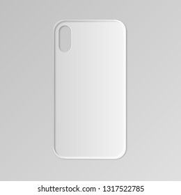 Phone case mockup template illustration