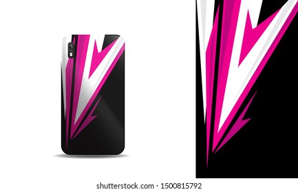 phone case sporty vector design template. eps10