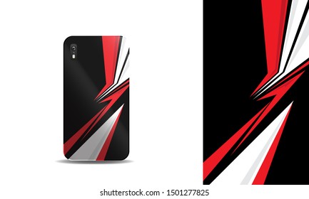 phone case sporty vector design template. eps10