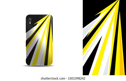 phone case sporty vector design template. eps10