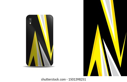 phone case sporty vector design template. eps10