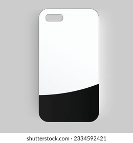 Phone Case Template : Vector Illustration