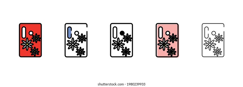 phone case vector type icon