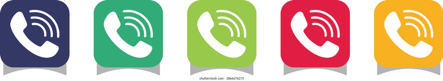 Phone cell icon design vector for UI