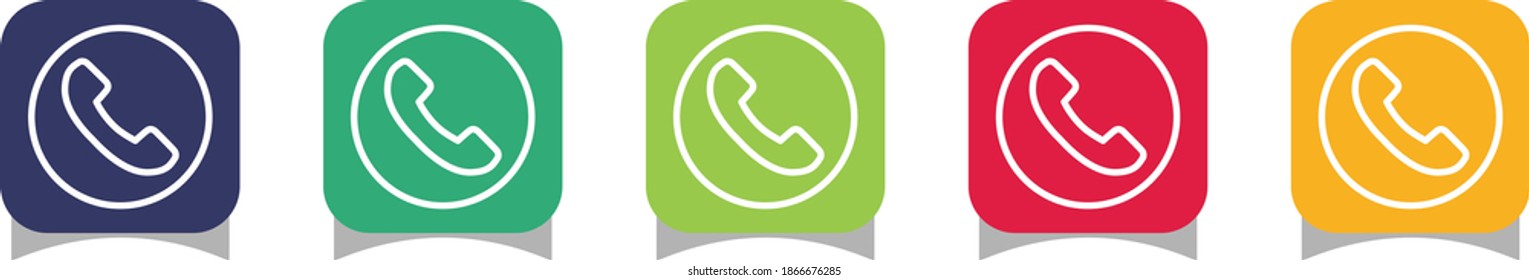 Phone cell icon design vector for UI
