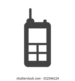 Phone, cellphone, mobile icon vector image. Can also be used for military. Suitable for use on web apps, mobile apps and print media.