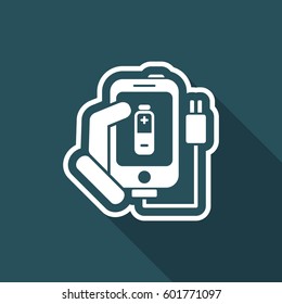 Phone charge icon