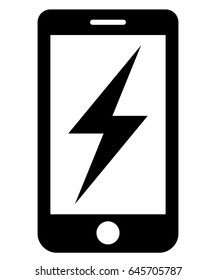 19,212 Cell phone charging icon Stock Illustrations, Images & Vectors ...