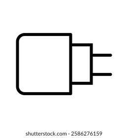 Phone Charger Icon. Charger icon. charger head design. Smartphone USB Charger Adapter.