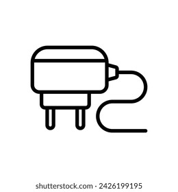 phone charger icon vector design template simple and clean