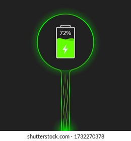 Animation für Telefonanrufe Vector