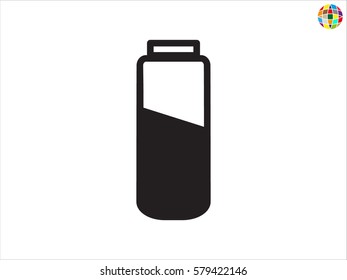 phone, charging, battery icon, vector illustration eps10