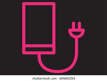 phone charging icon