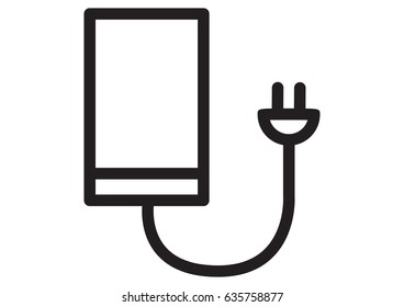 phone charging icon