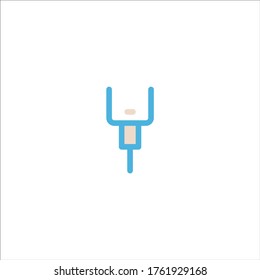 phone charging icon flat vector logo design trendy illustration signage symbol graphic simple