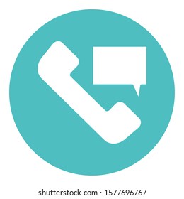 
Phone chat  Isolated Vector Icon fully editable
