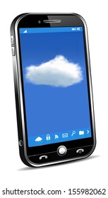 Phone Cloud Concept - Phone access for your files info