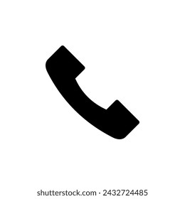  phone, communication, call icon, suitable for design element with simple flat icon style has EPS file