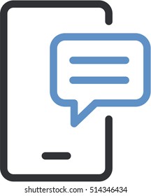 Phone communication icon