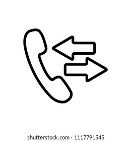 phone - communication icon vector