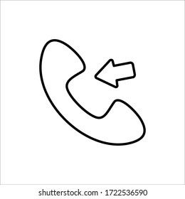Conjunto de iconos de vector de comunicación y teléfono