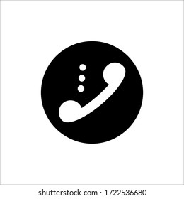 Phone and communication vector icon set