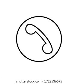 Phone and communication vector icon set