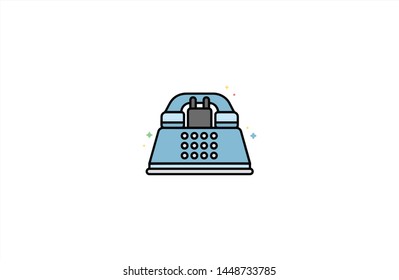 Phone concept icon in trendy flat style isolated on white background. Phone concept symbol. Vector illustration