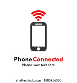 Telefonangeschlossene Logo-Vorlage