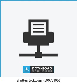 phone connection cable icon. Simple filled phone connection cable icon. On white background.