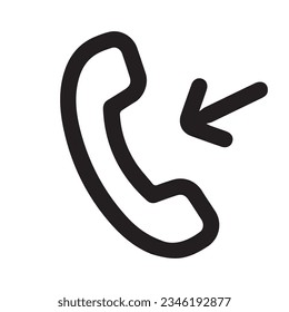 Conexión telefónica Diseño de iconos e ilustración vectorial.