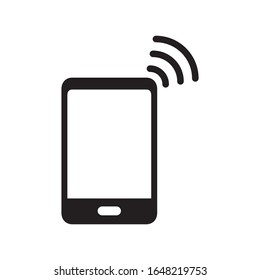Icono de conexión telefónica en diseño plano de moda. Ilustración gráfica vectorial. Adecuado para diseño de sitios web, logotipo, aplicación y ui. EPS 10.