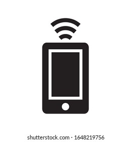Phone connection icon in trendy flat style design. Vector graphic illustration. Suitable for website design, logo, app, and ui. EPS 10.