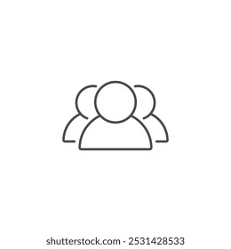 Ilustración vectorial de símbolo de icono de contacto del teléfono