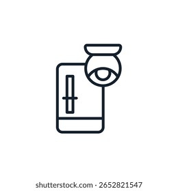 ícones de controle de telefone isolados no fundo branco. Design de estilo plano
