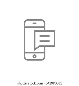 phone conversation