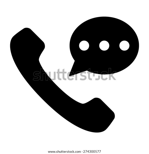 Telefongesprach Mit Vintage Land Telefon Telefon Flache Vektorsymbol Fur Apps Stock Vektorgrafik Lizenzfrei