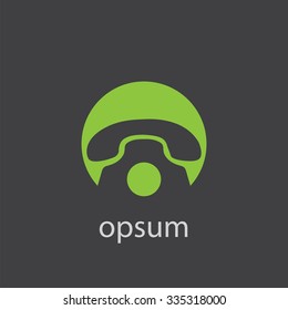 phone cut identity template icon design element