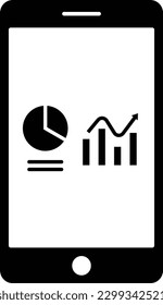 phone dashboard diagram growth analysis Glyph