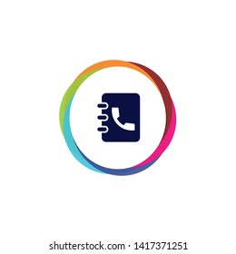 Phone Directory - Vector App Icon