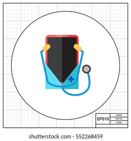Phone doctor icon